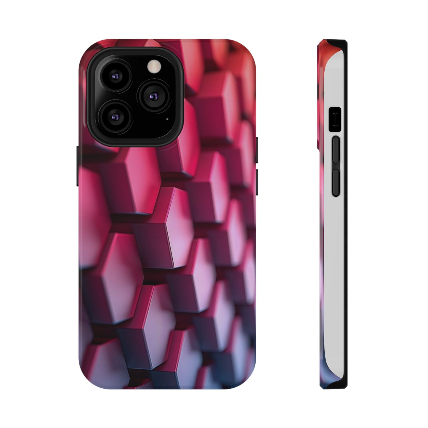 Hexagons Impact-Resistant Cases