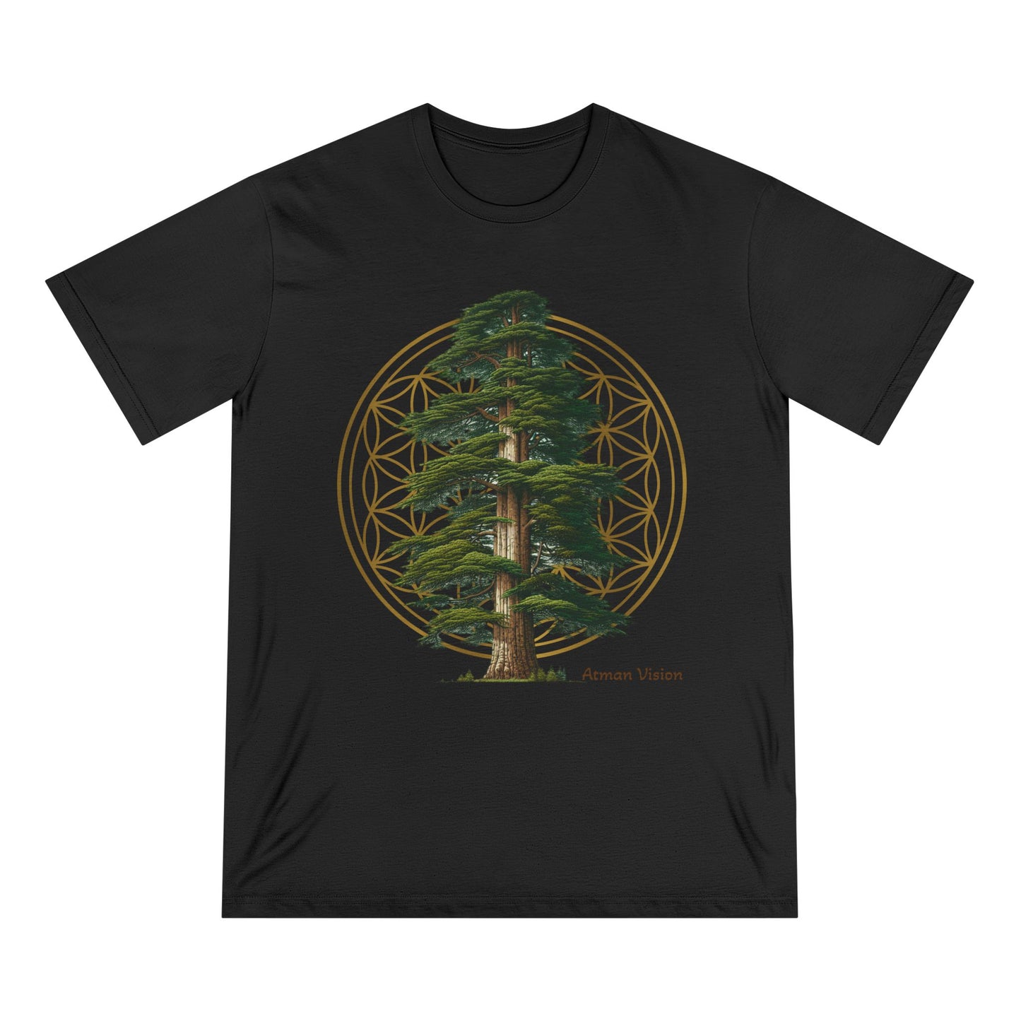 Atman Vision Cedar Tree Organic Staple T-shirt