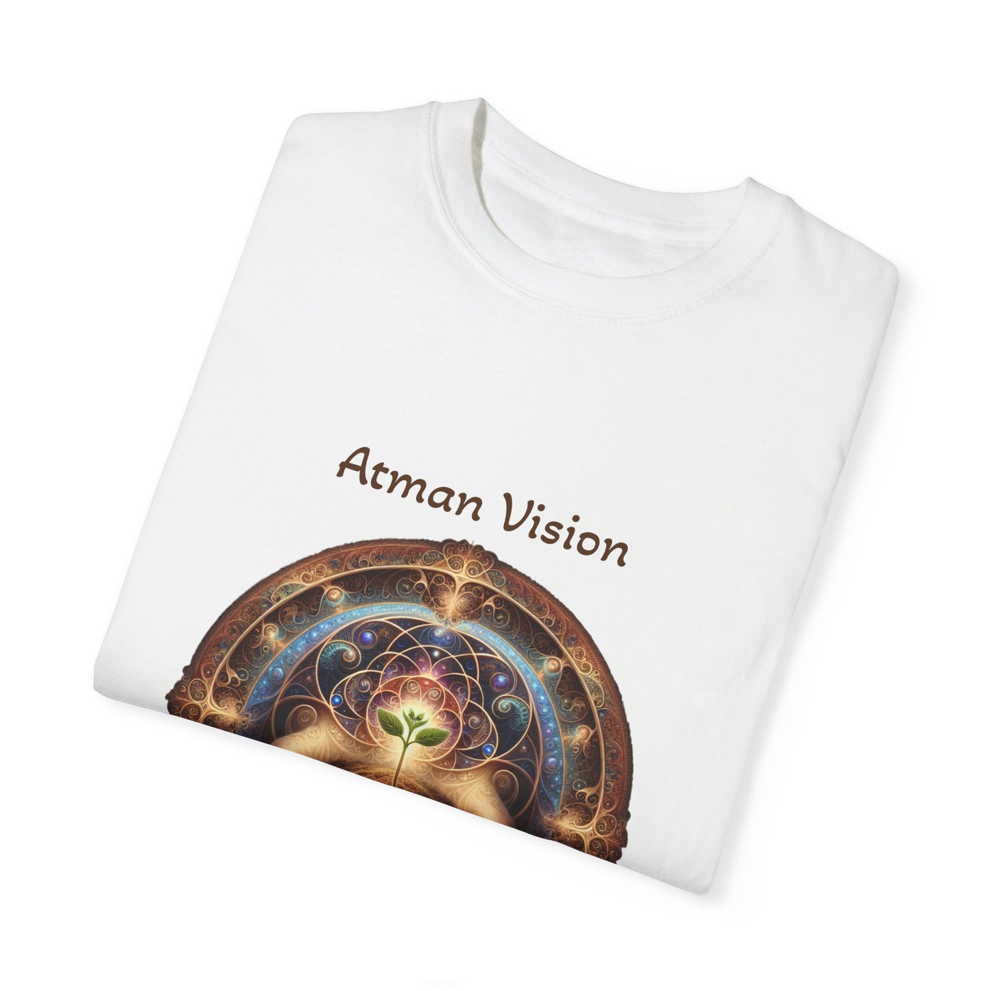 Atman Vision hands Unisex Garment-Dyed T-shirt