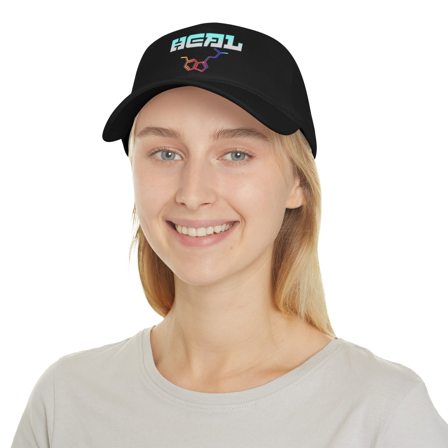 Heal DMT molecule - Low Profile Baseball Cap