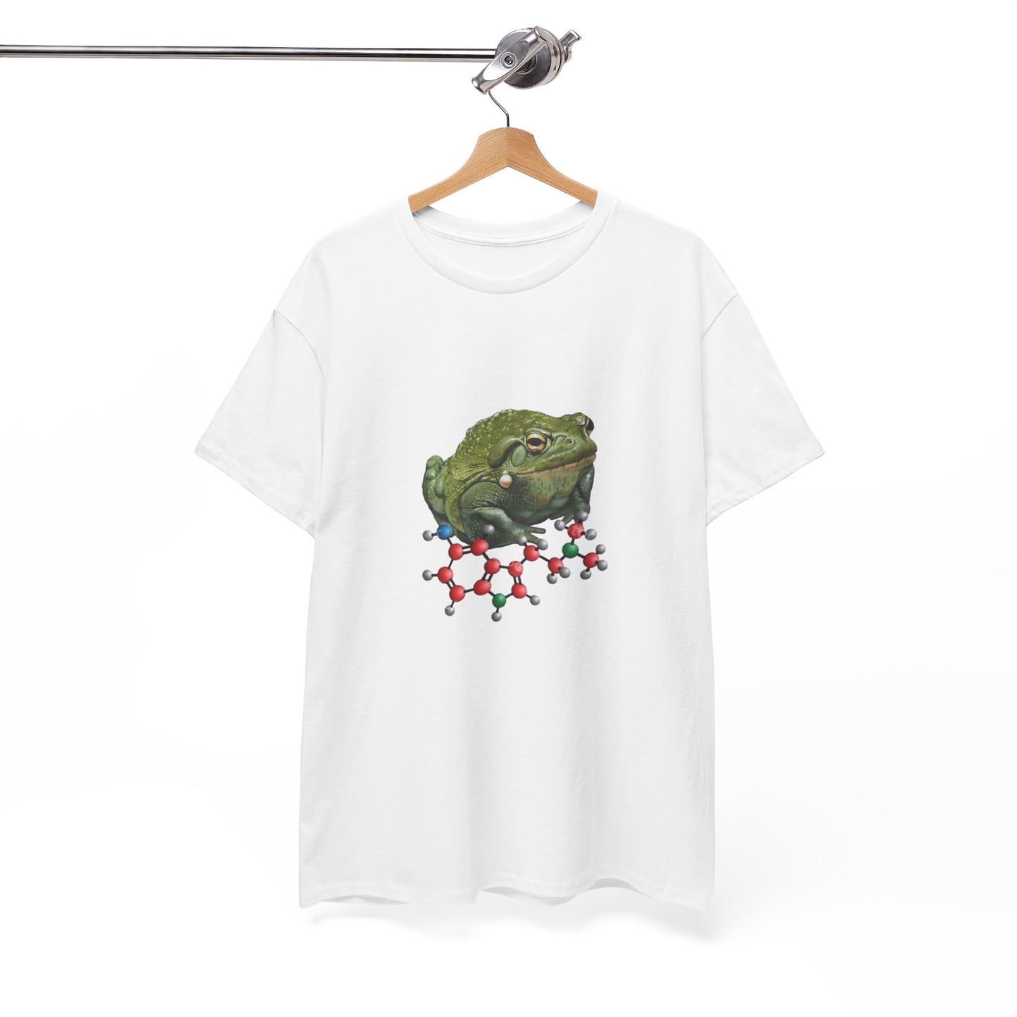 Bufo Toad molecule Unisex Heavy Cotton Tee