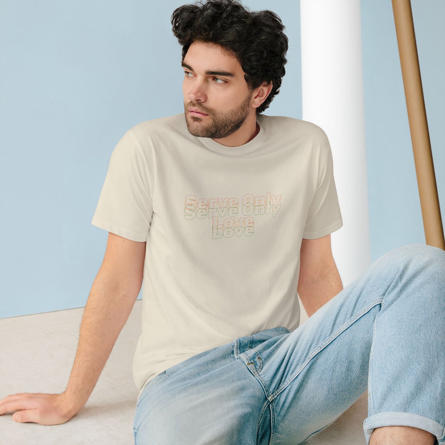 Serve Only Love Organic Staple T-shirt