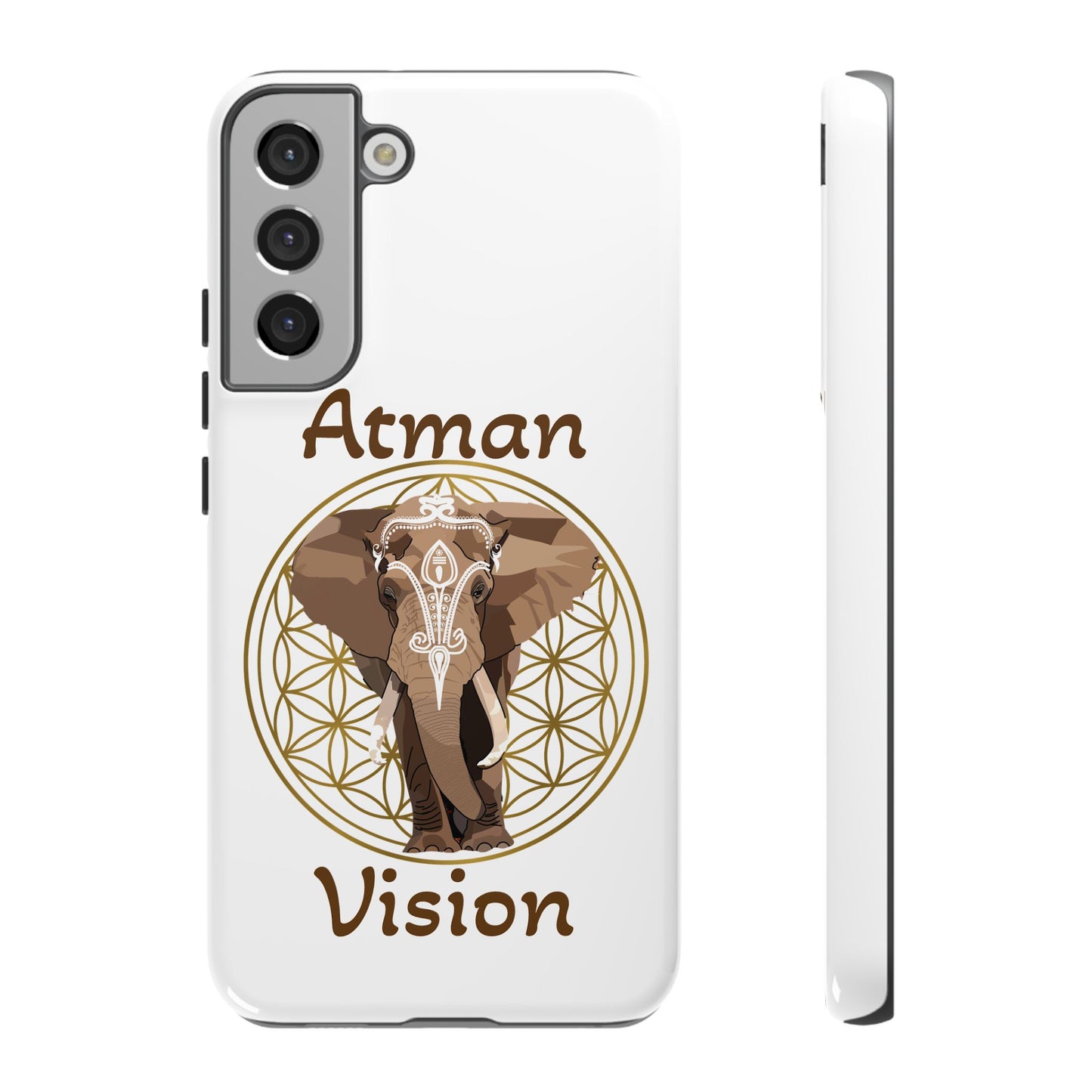 Atman Vision Elephant Flower of Life Tough Cases