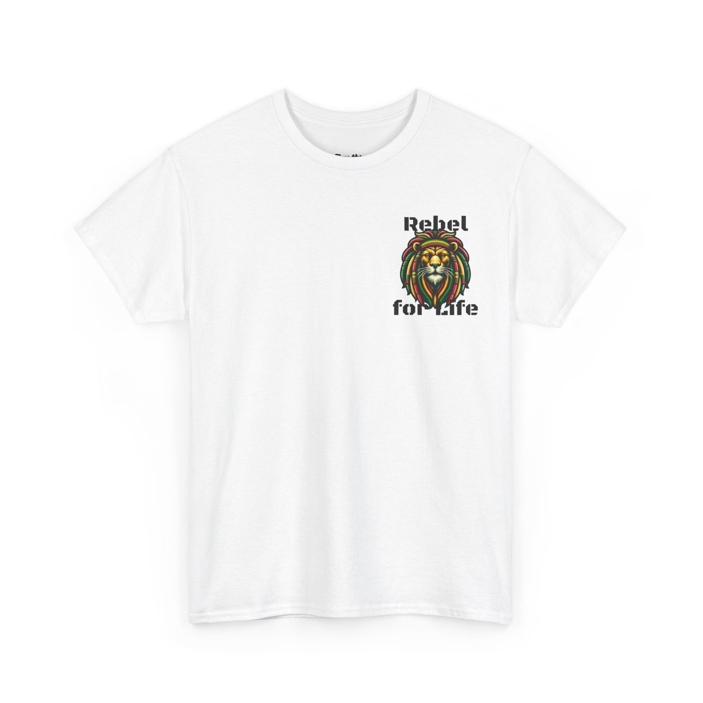 Rebel for Life - logo - Unisex Heavy Cotton Tee