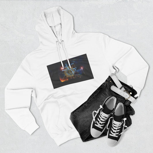 Three-Panel Fleece Hoodie