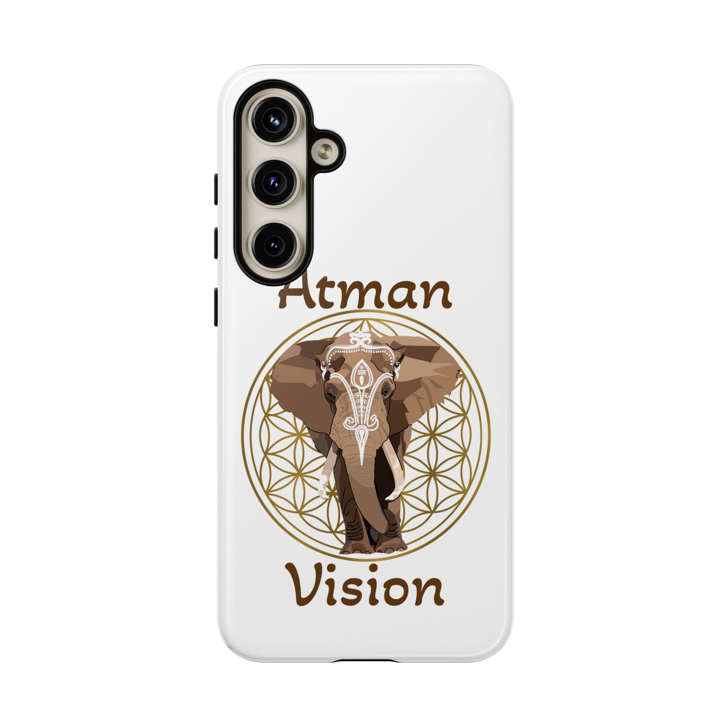 Atman Vision Elephant Flower of Life Tough Cases