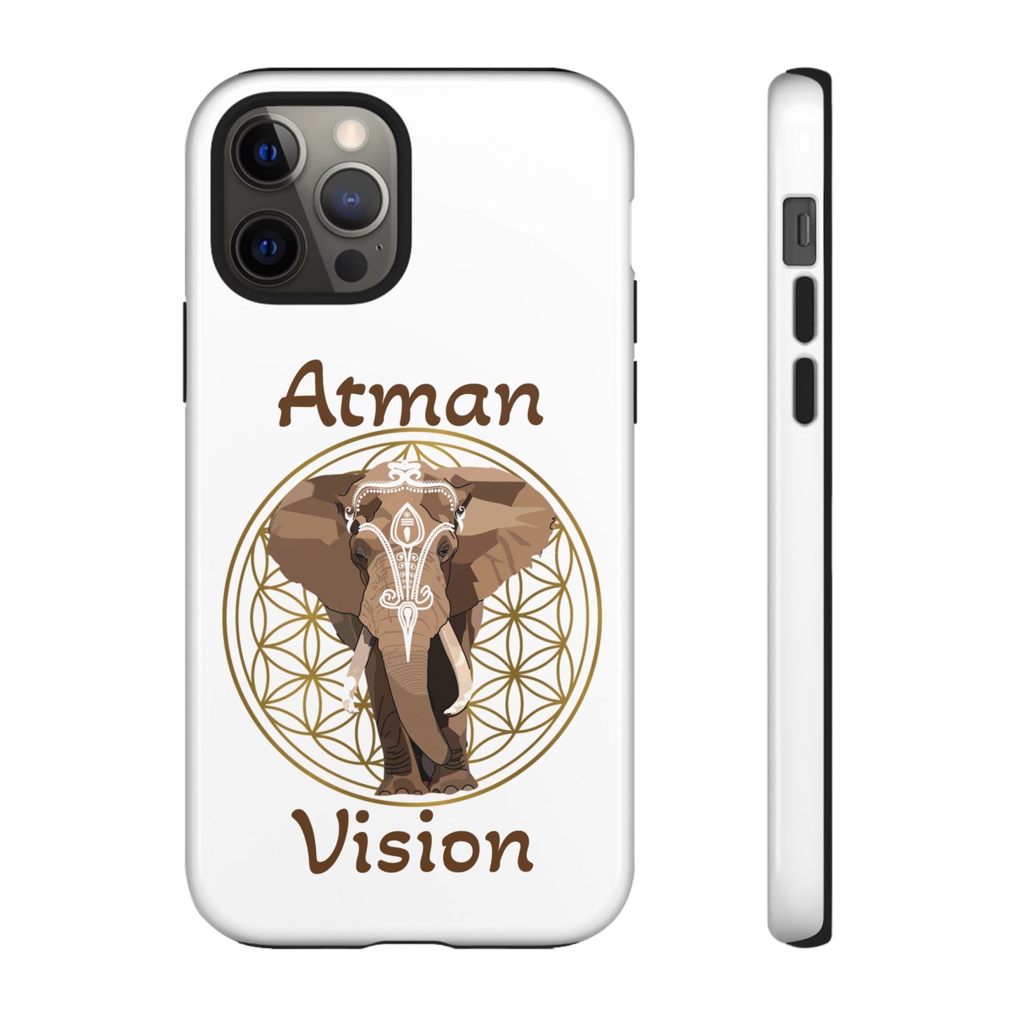 Atman Vision Elephant Flower of Life Tough Cases