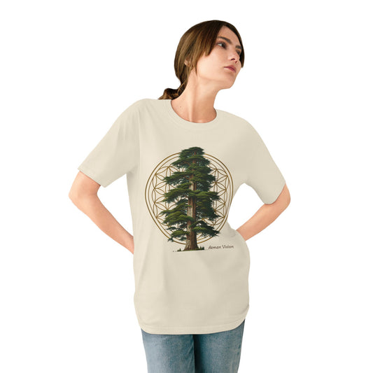 Atman Vision Cedar Tree Organic Staple T-shirt