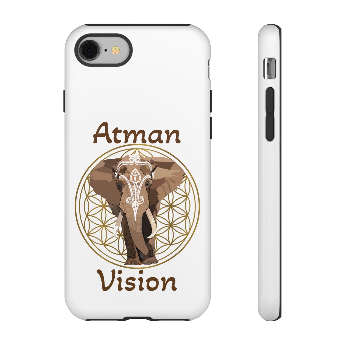 Atman Vision Elephant Flower of Life Tough Cases