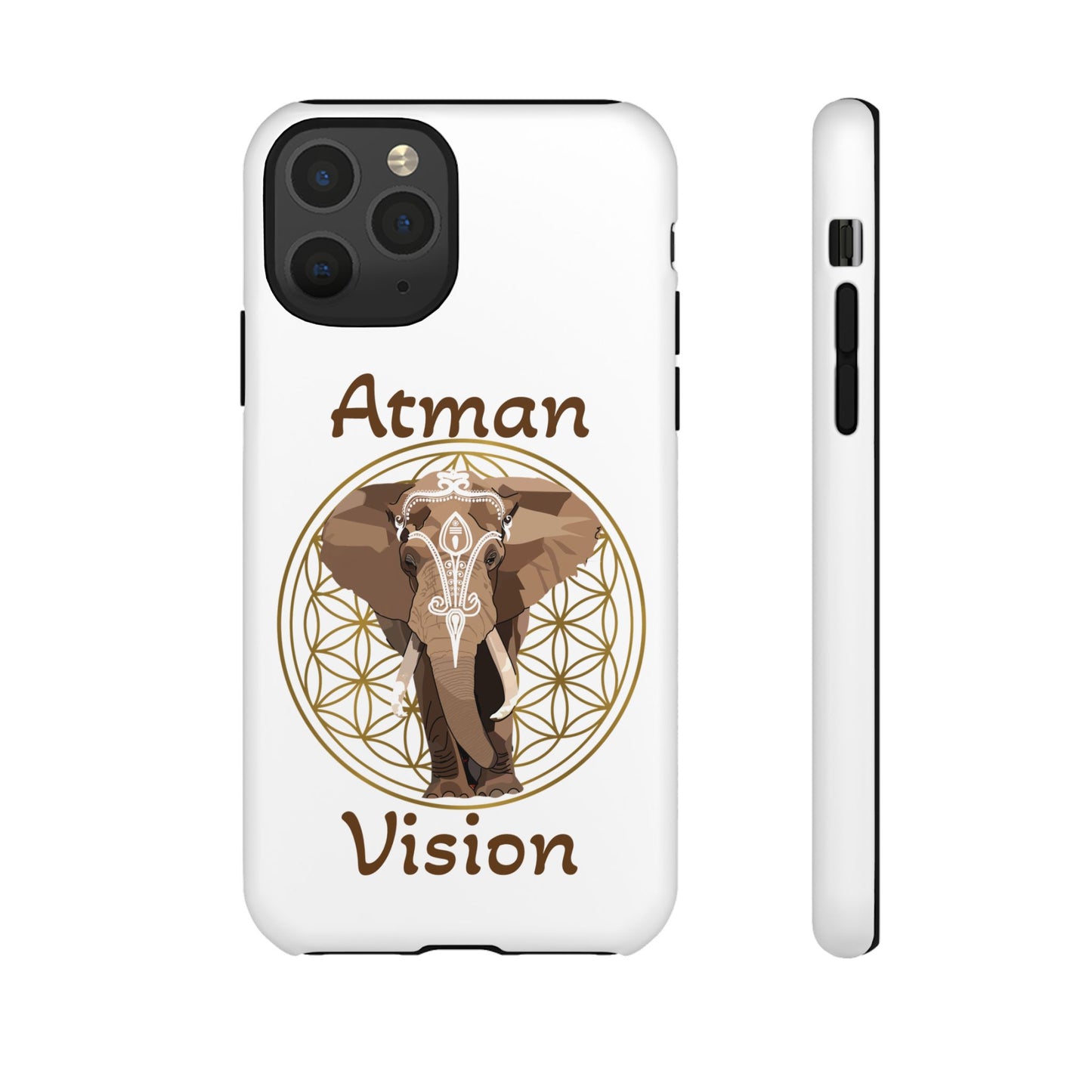 Atman Vision Elephant Flower of Life Tough Cases