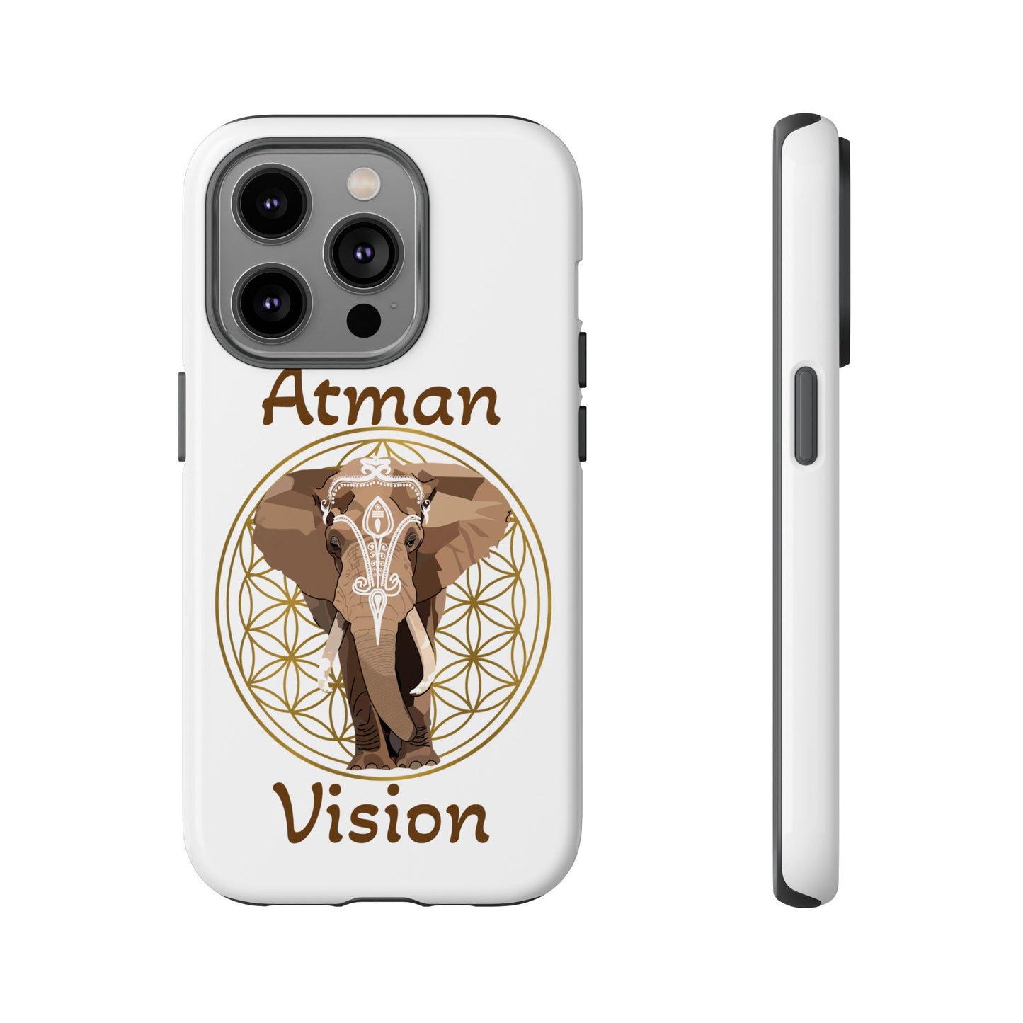 Atman Vision Elephant Flower of Life Tough Cases