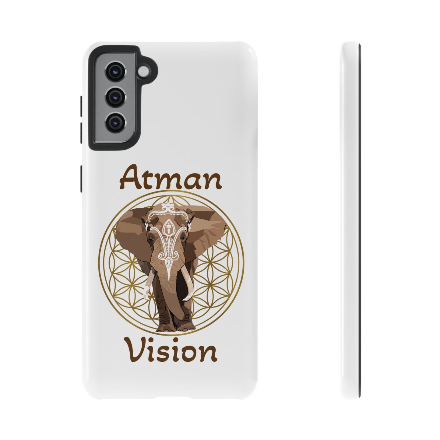 Atman Vision Elephant Flower of Life Tough Cases