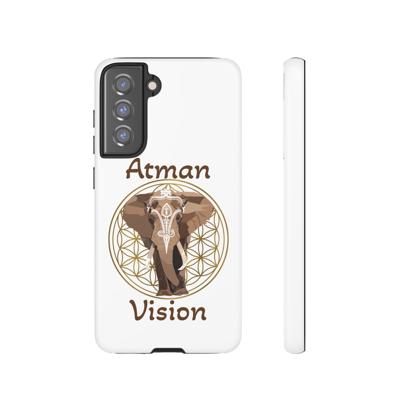 Atman Vision Elephant Flower of Life Tough Cases