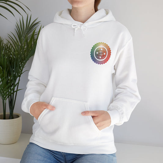 The White Light Collective 3D logo - Unisex Heavy Blend™ Hooded Sweatshirt