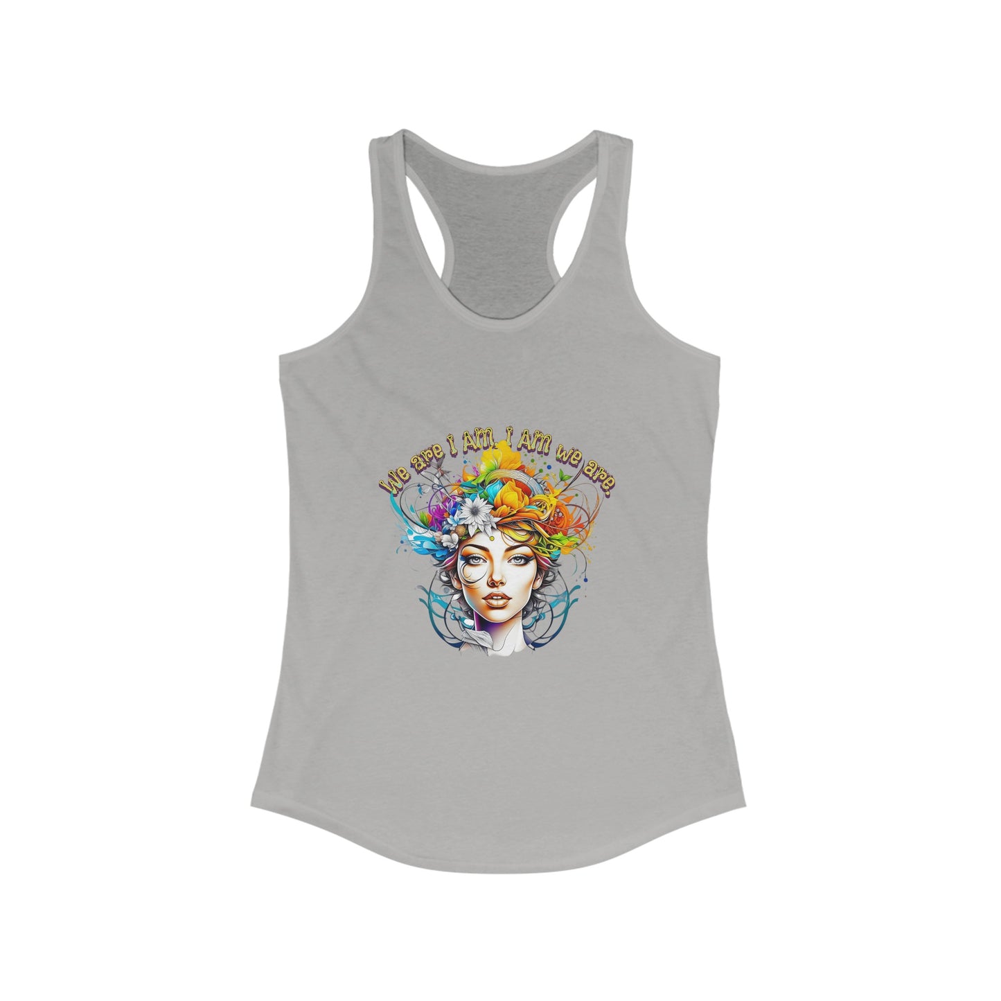 We are I AM - Women's Ideal Racerback Tank