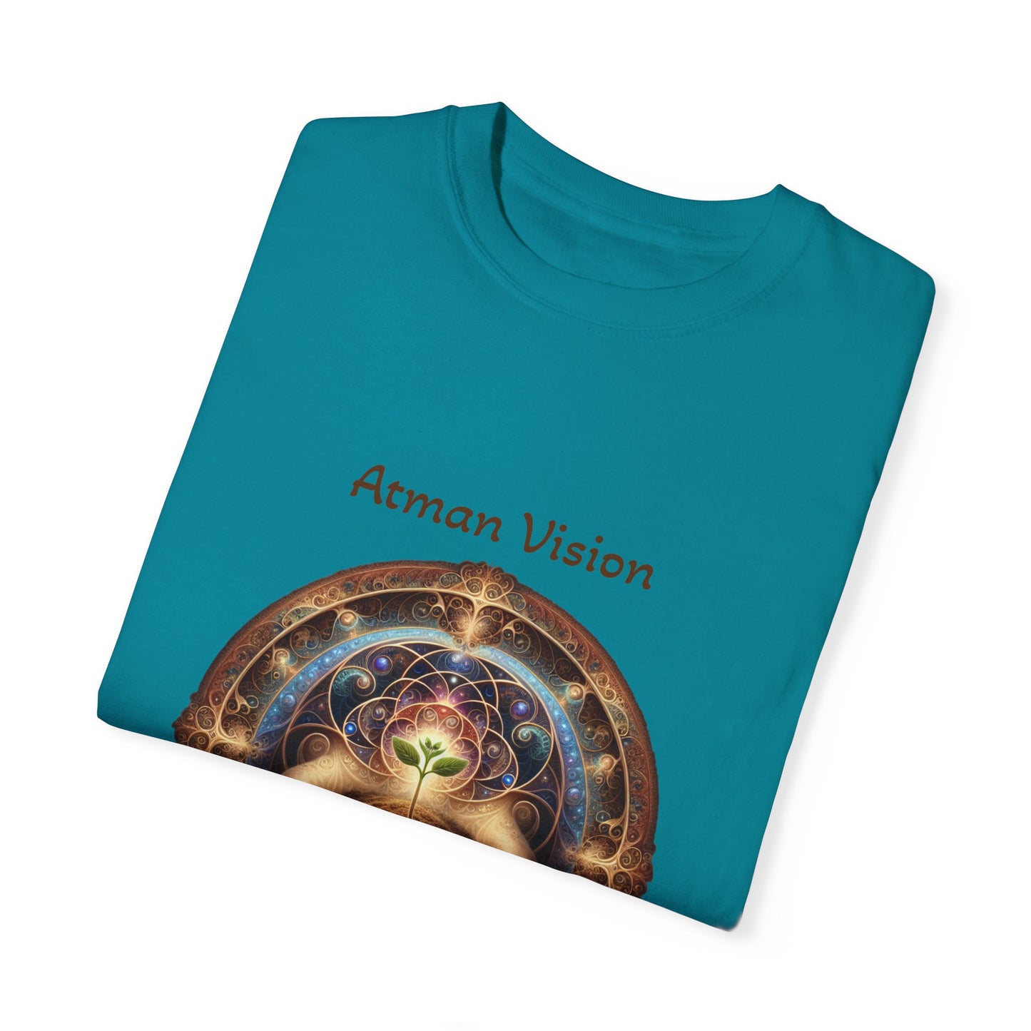 Atman Vision hands Unisex Garment-Dyed T-shirt