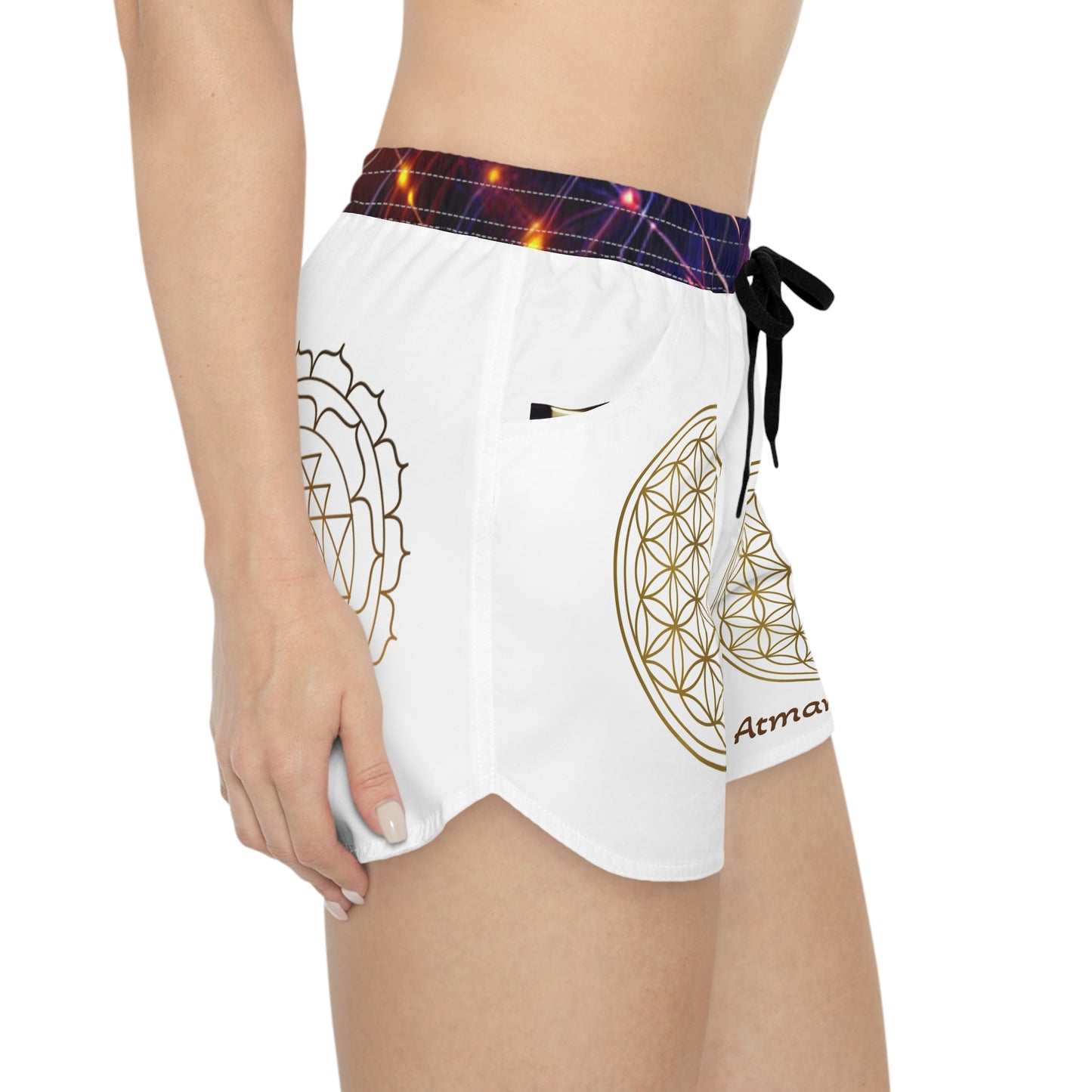 Sacred Geometry Women's Casual Shorts (AOP)