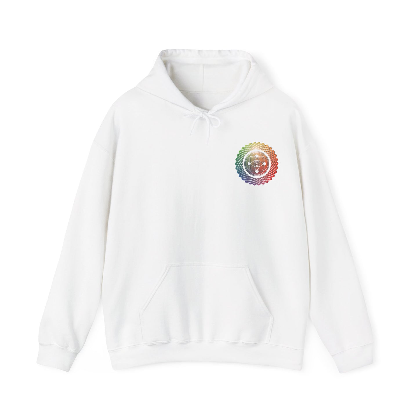 The White Light Collective 3D logo - Unisex Heavy Blend™ Hooded Sweatshirt