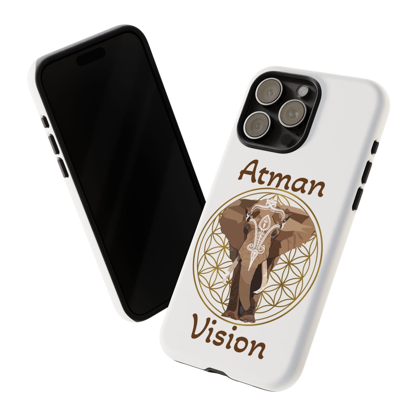 Atman Vision Elephant Flower of Life Tough Cases