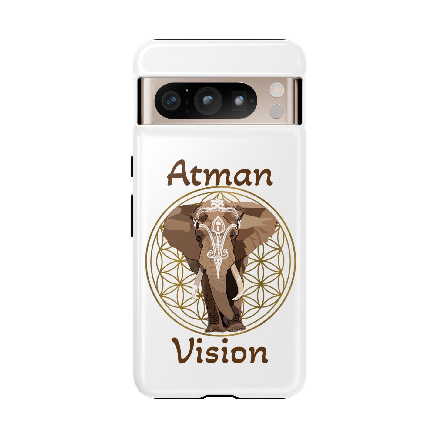 Atman Vision Elephant Flower of Life Tough Cases