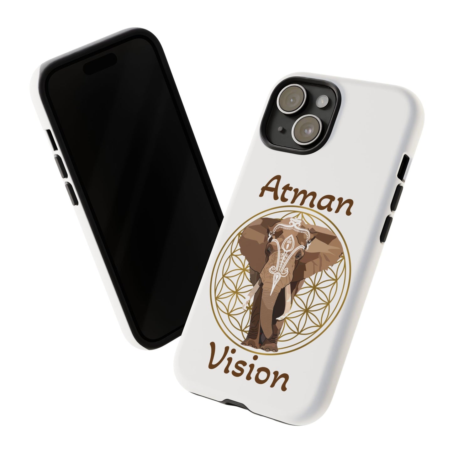 Atman Vision Elephant Flower of Life Tough Cases