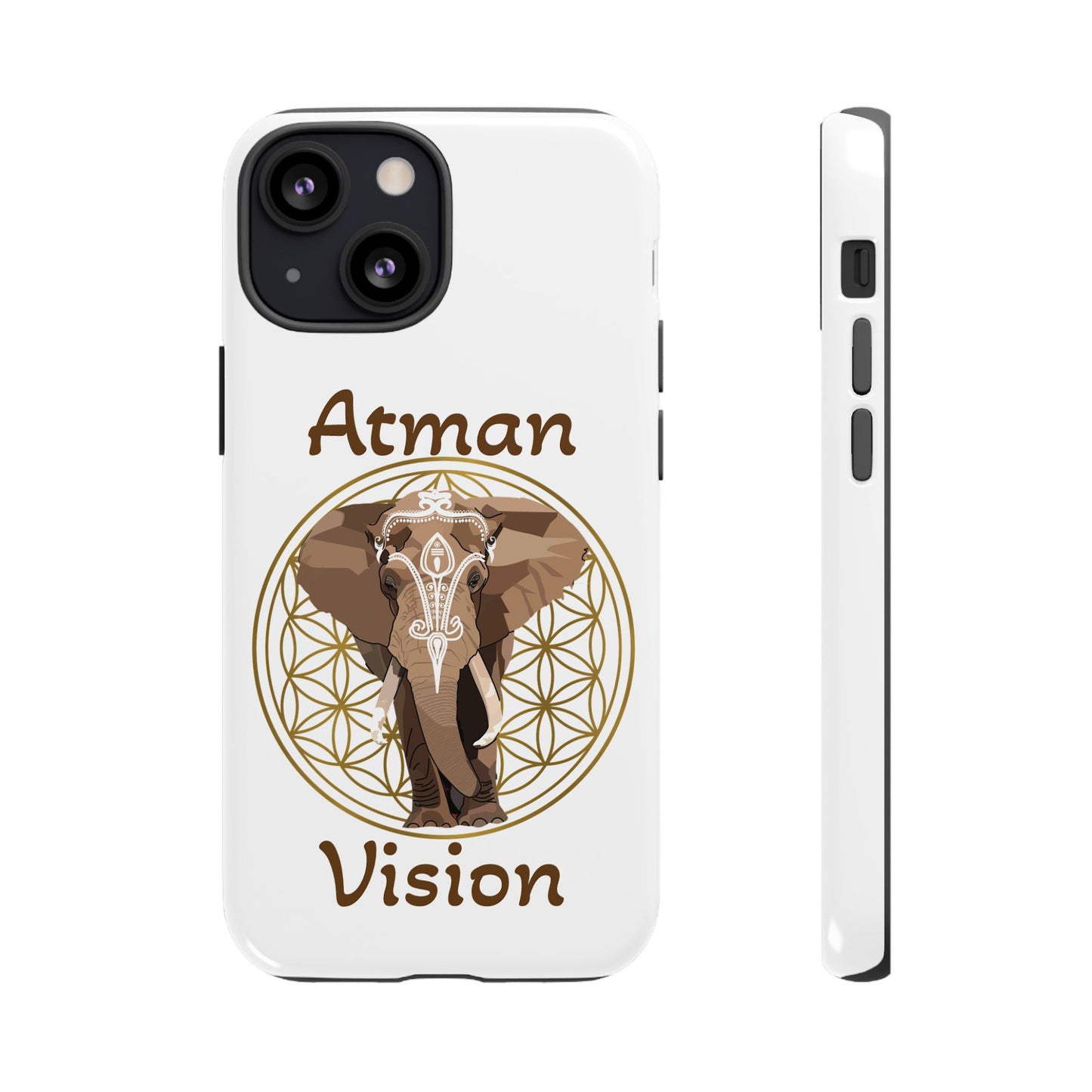 Atman Vision Elephant Flower of Life Tough Cases