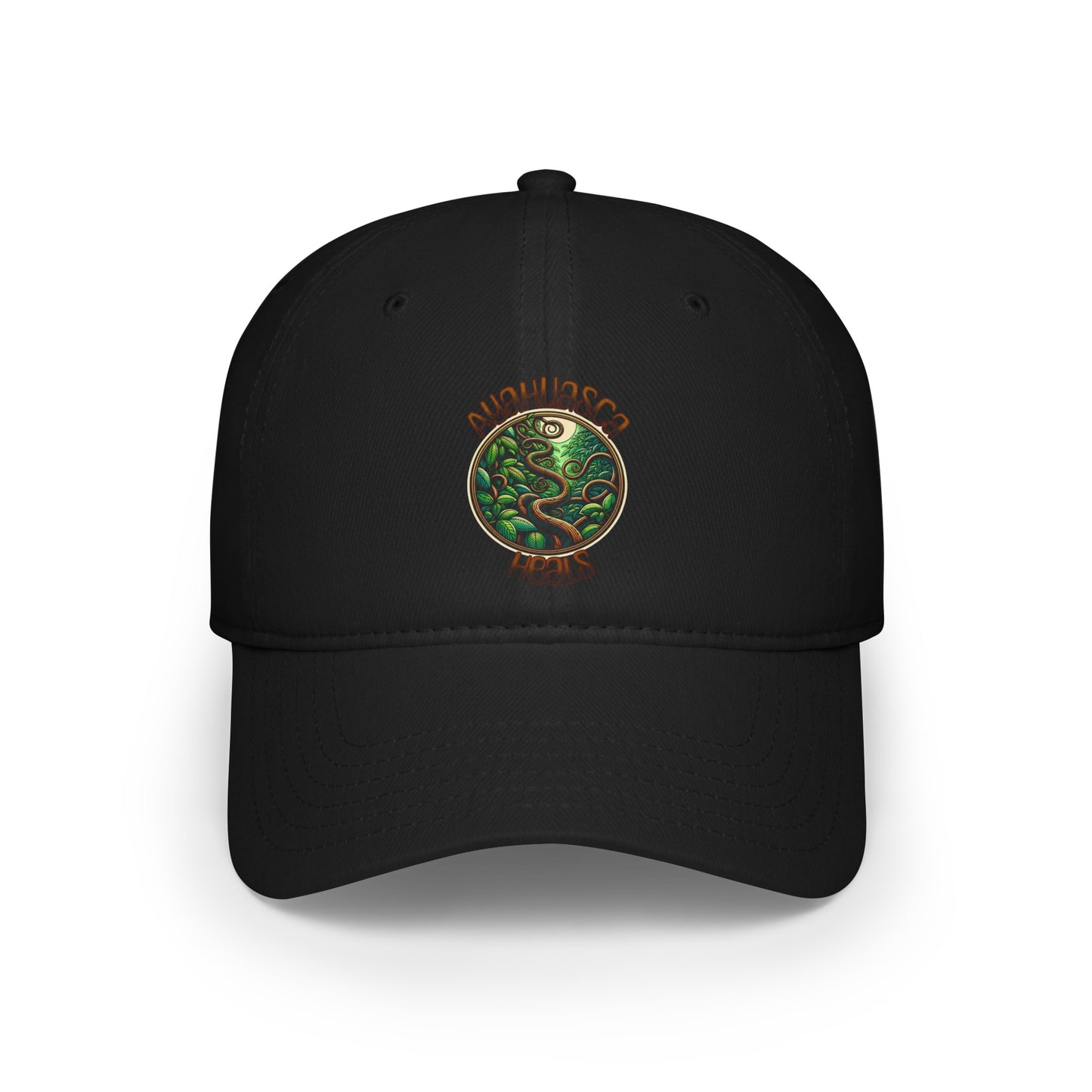 Ayahuasca heals - Low Profile Baseball Cap