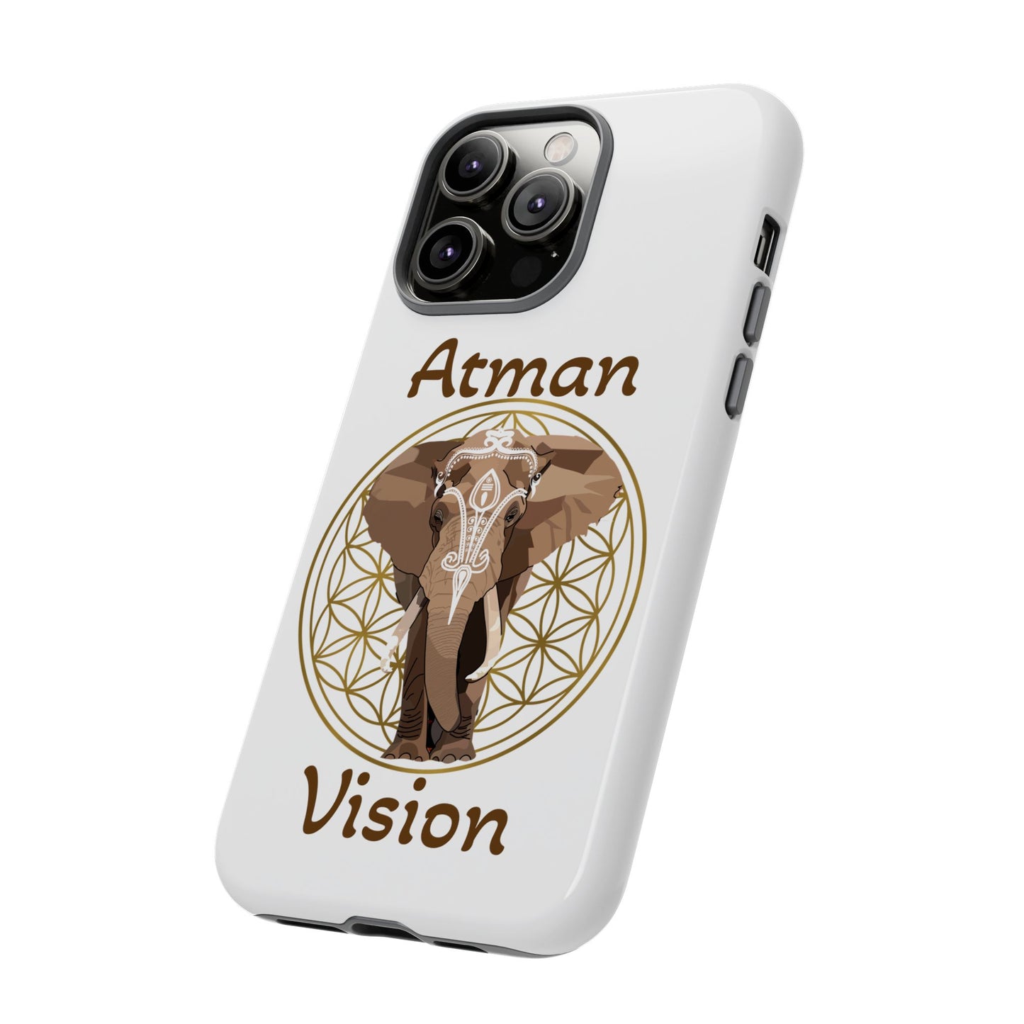 Atman Vision Elephant Flower of Life Tough Cases