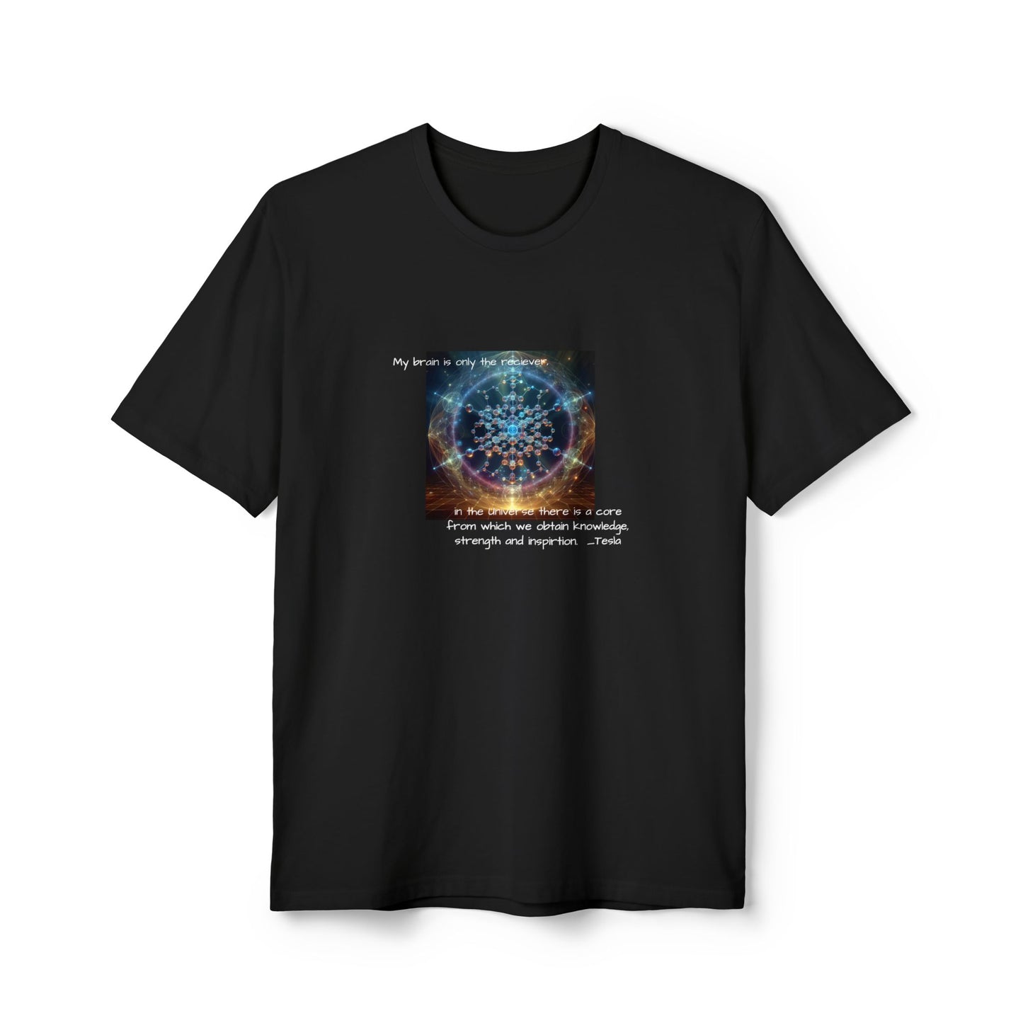 Unisex District® Re-Tee® tesla quote 1