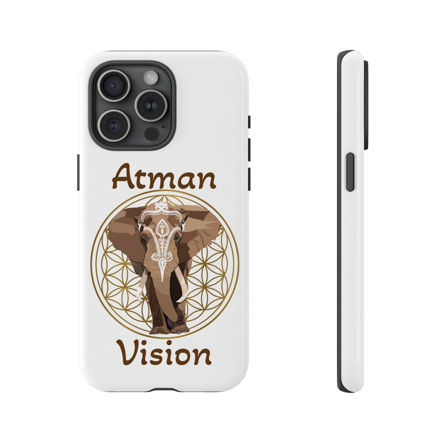 Atman Vision Elephant Flower of Life Tough Cases