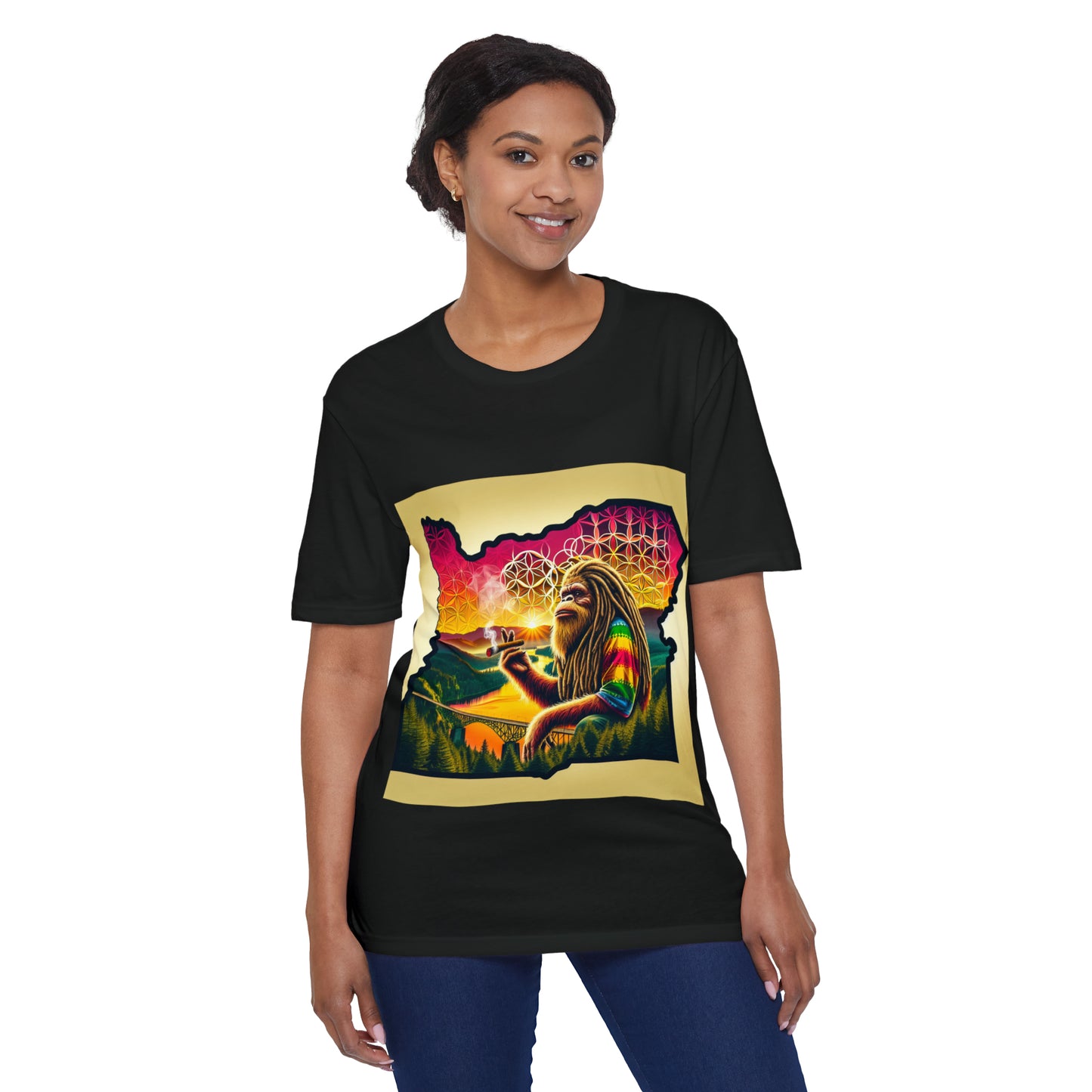 Unisex District® Re-Tee® bigfoot Doobie 3