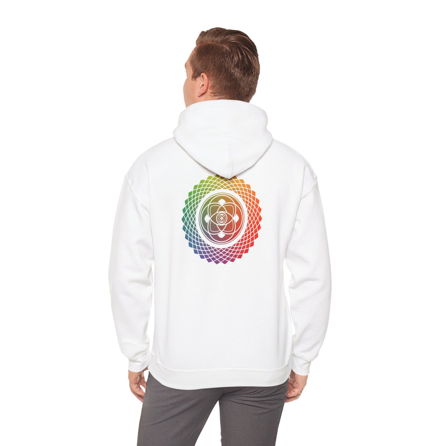 The White Light Collective - logo only - Unisex Heavy Blend™ Hooded Sweatshirt