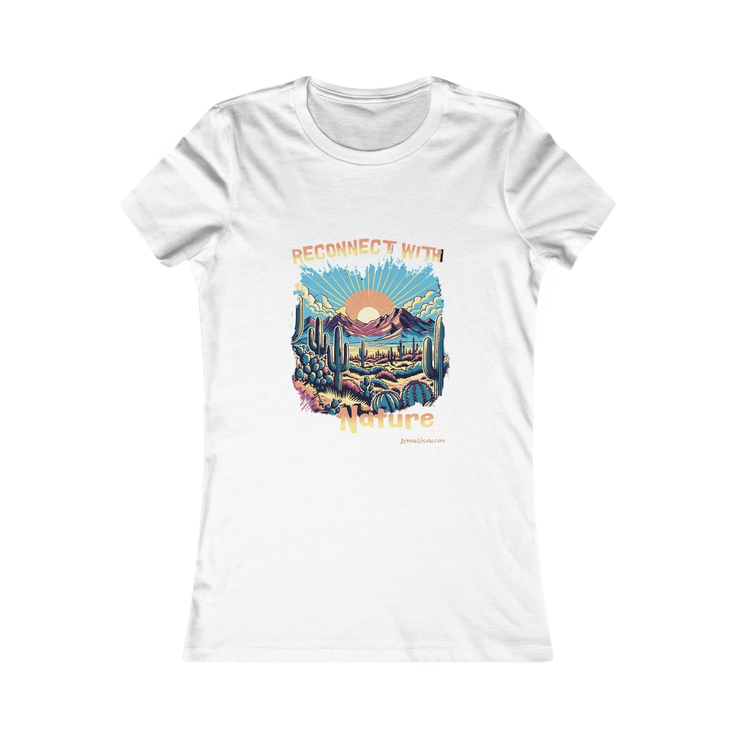 Reconnect With Nature - Women's Favorite Tee