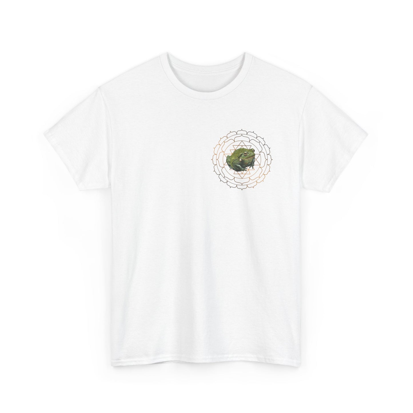 Bufo Shri Yantra logo Unisex Heavy Cotton Tee