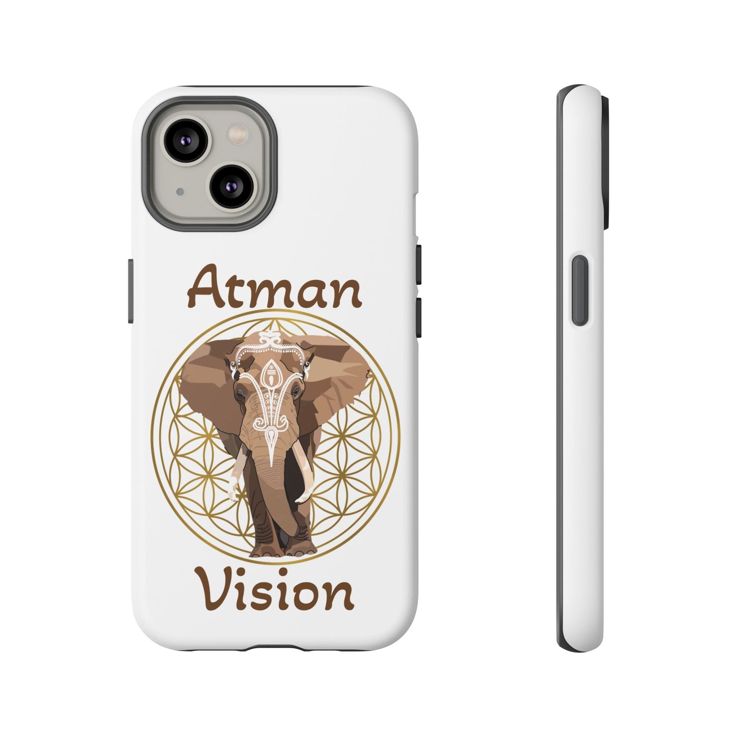 Atman Vision Elephant Flower of Life Tough Cases