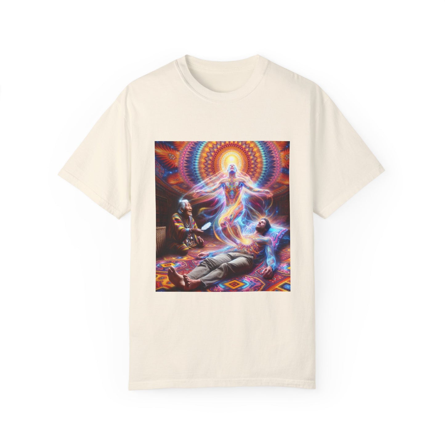 Grandmother Shaman Rebirth 2 / Unisex Garment-Dyed T-shirt