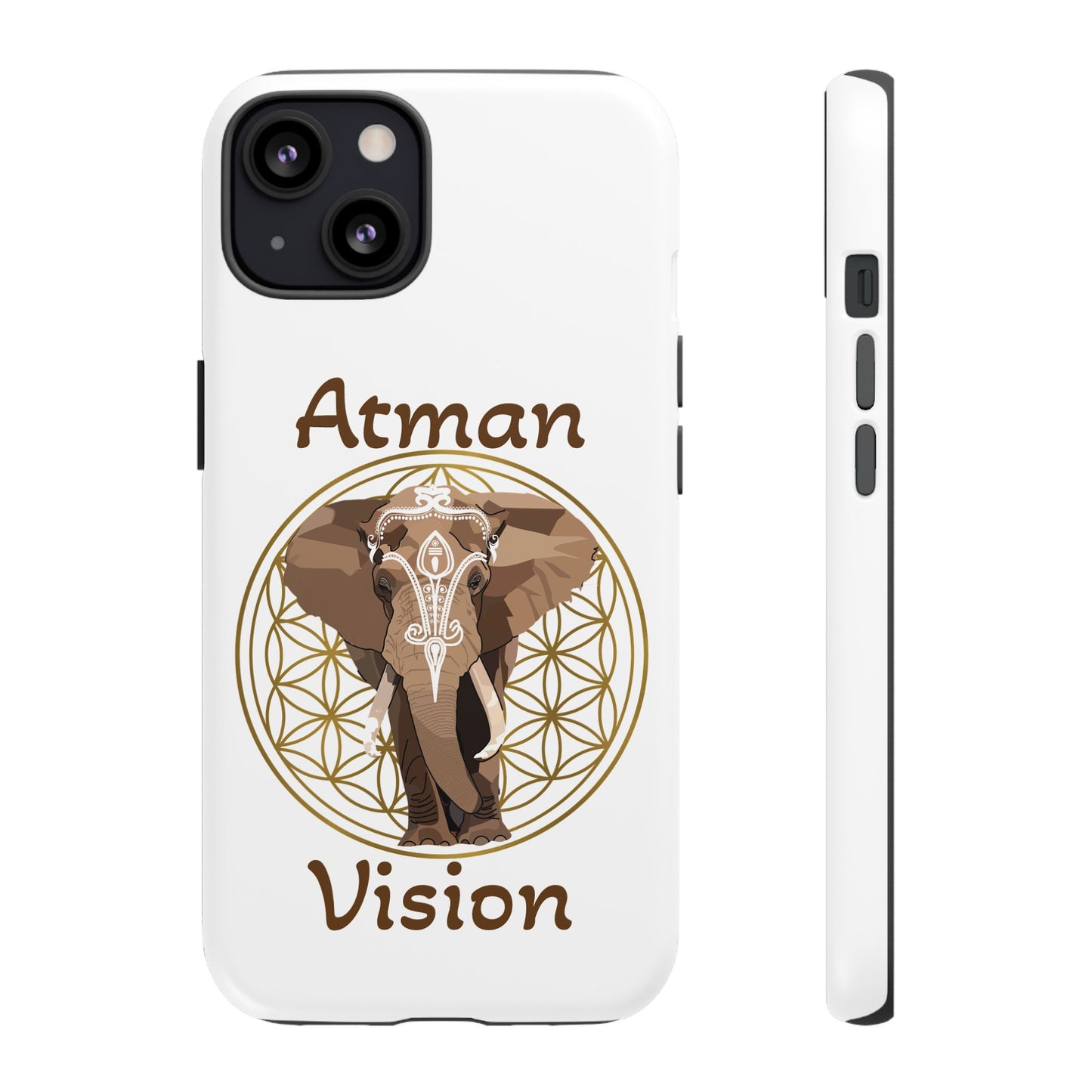 Atman Vision Elephant Flower of Life Tough Cases