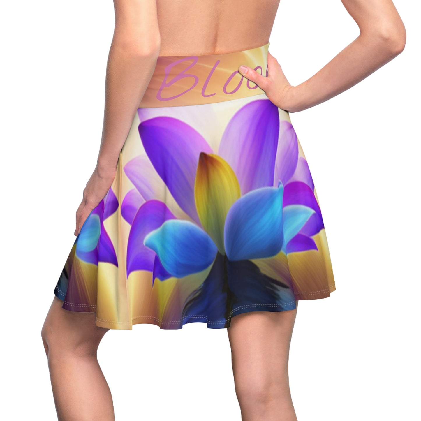 Bloom - Women's Skater Skirt (AOP)