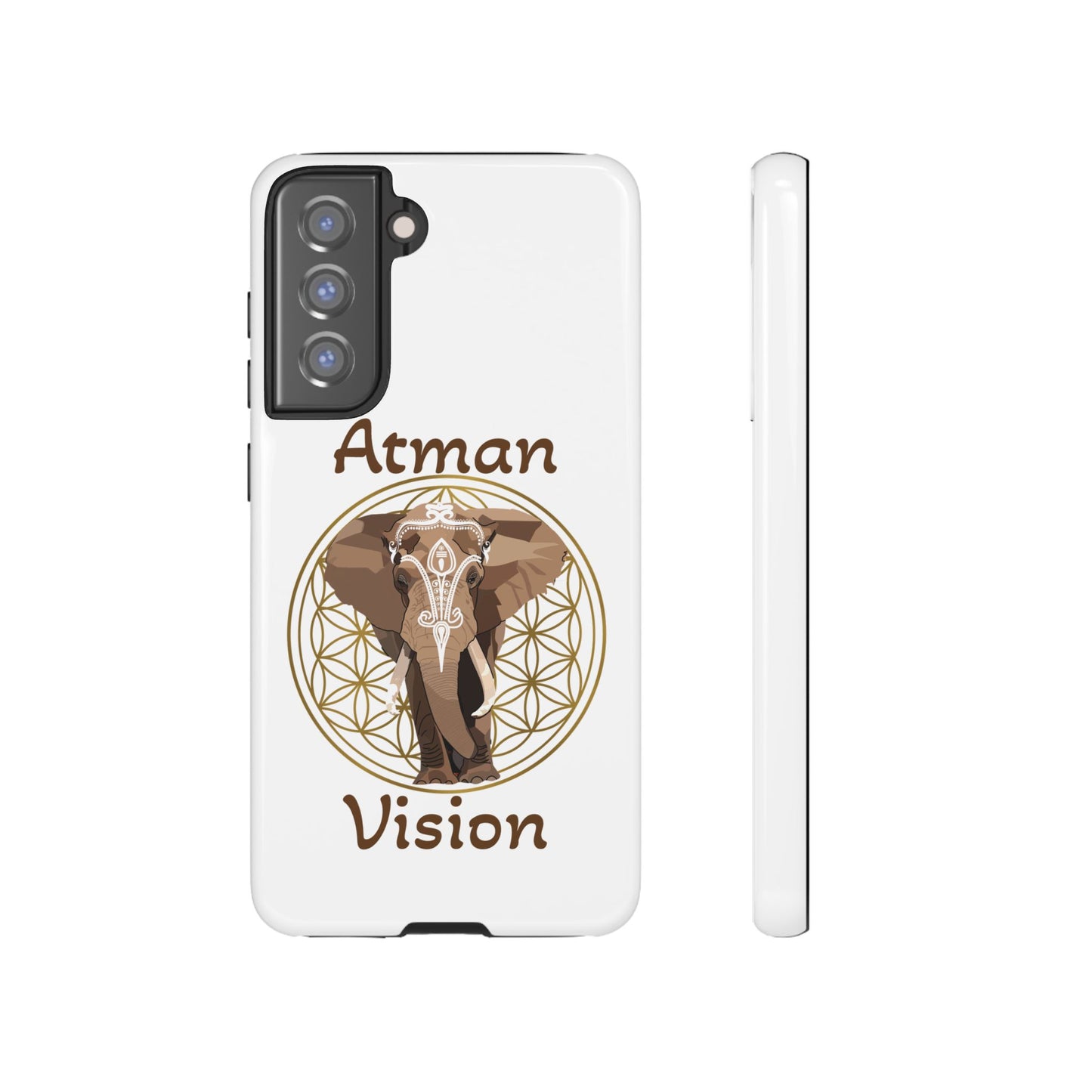 Atman Vision Elephant Flower of Life Tough Cases