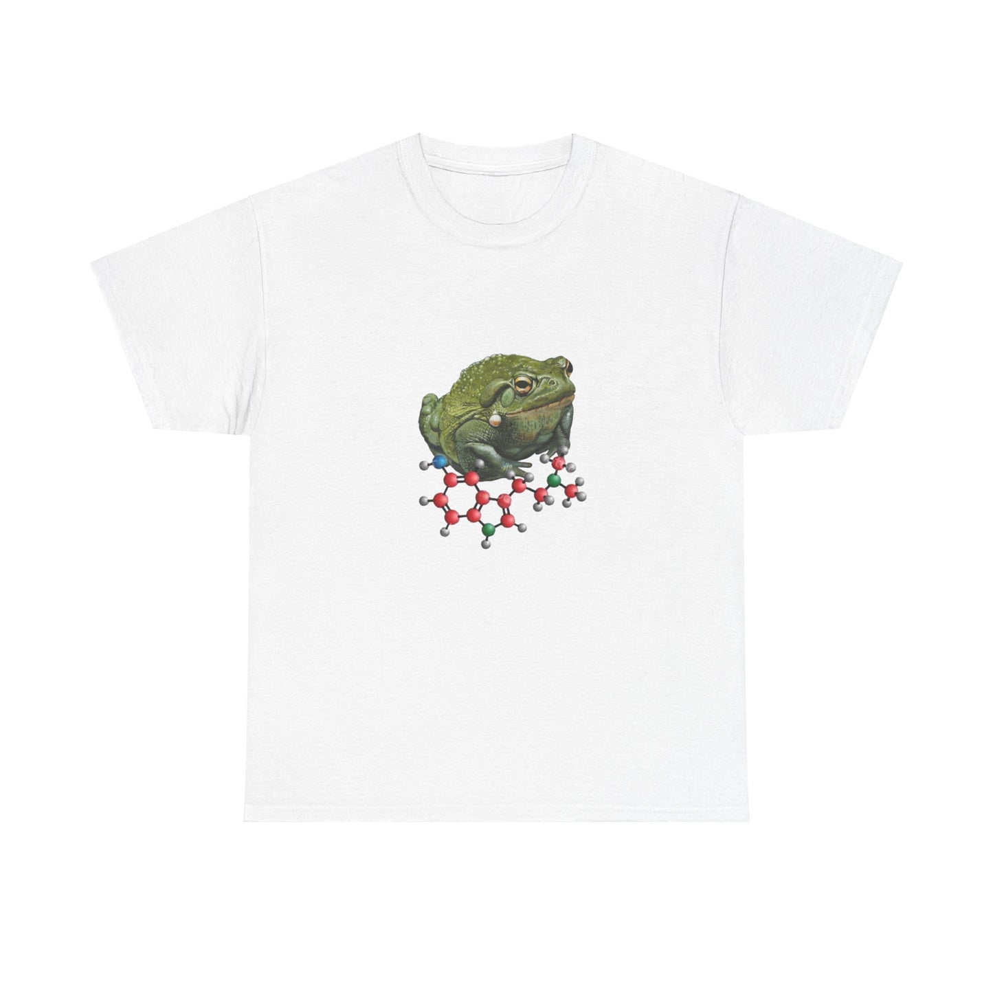 Bufo Toad molecule Unisex Heavy Cotton Tee