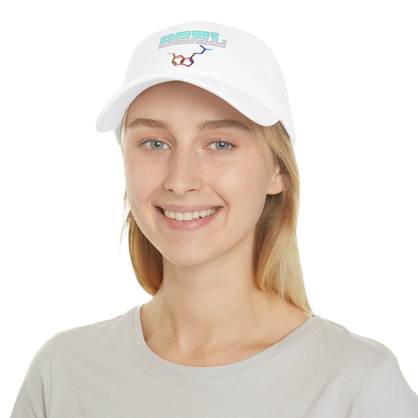 Heal DMT molecule - Low Profile Baseball Cap