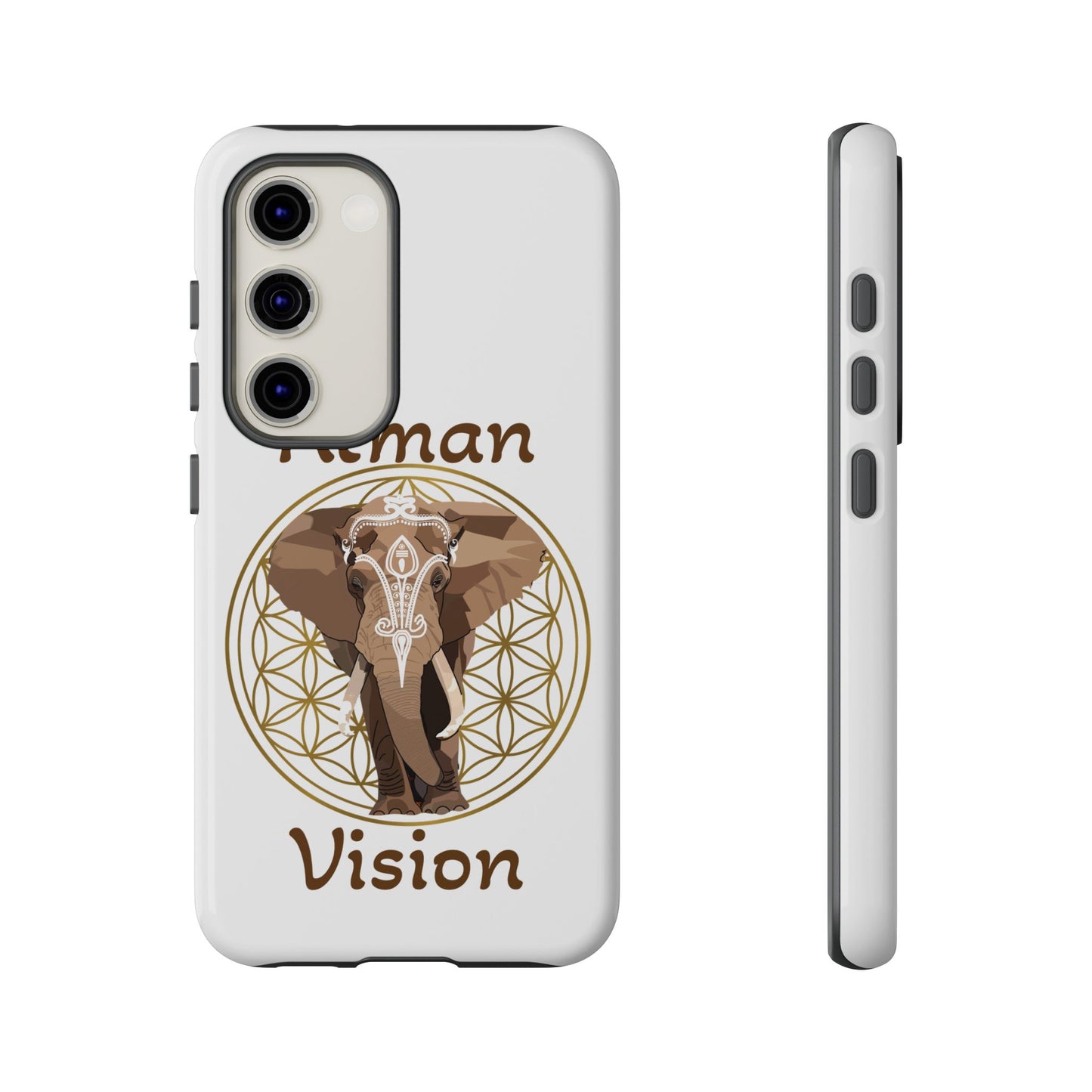 Atman Vision Elephant Flower of Life Tough Cases