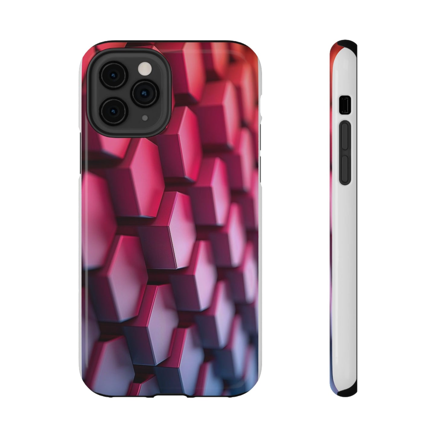 Hexagons Impact-Resistant Cases