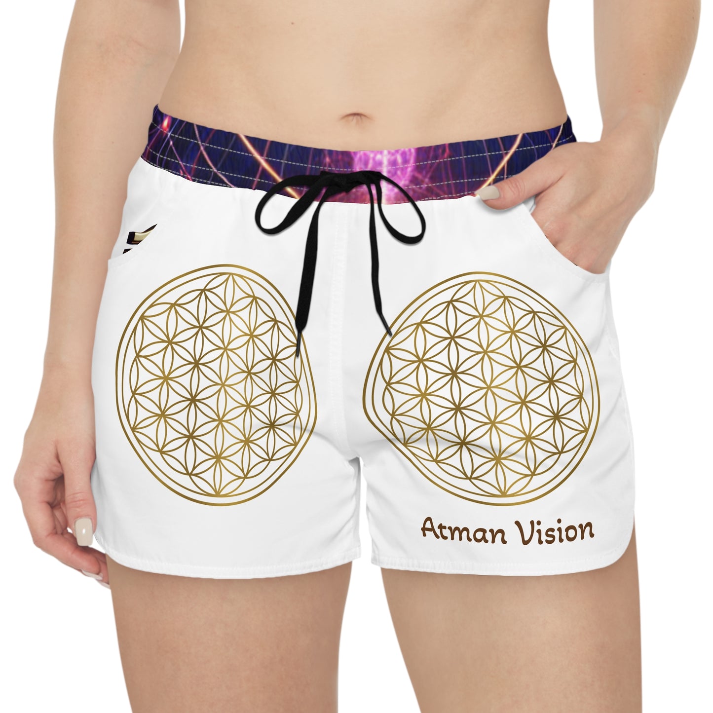 Sacred Geometry Women's Casual Shorts (AOP)