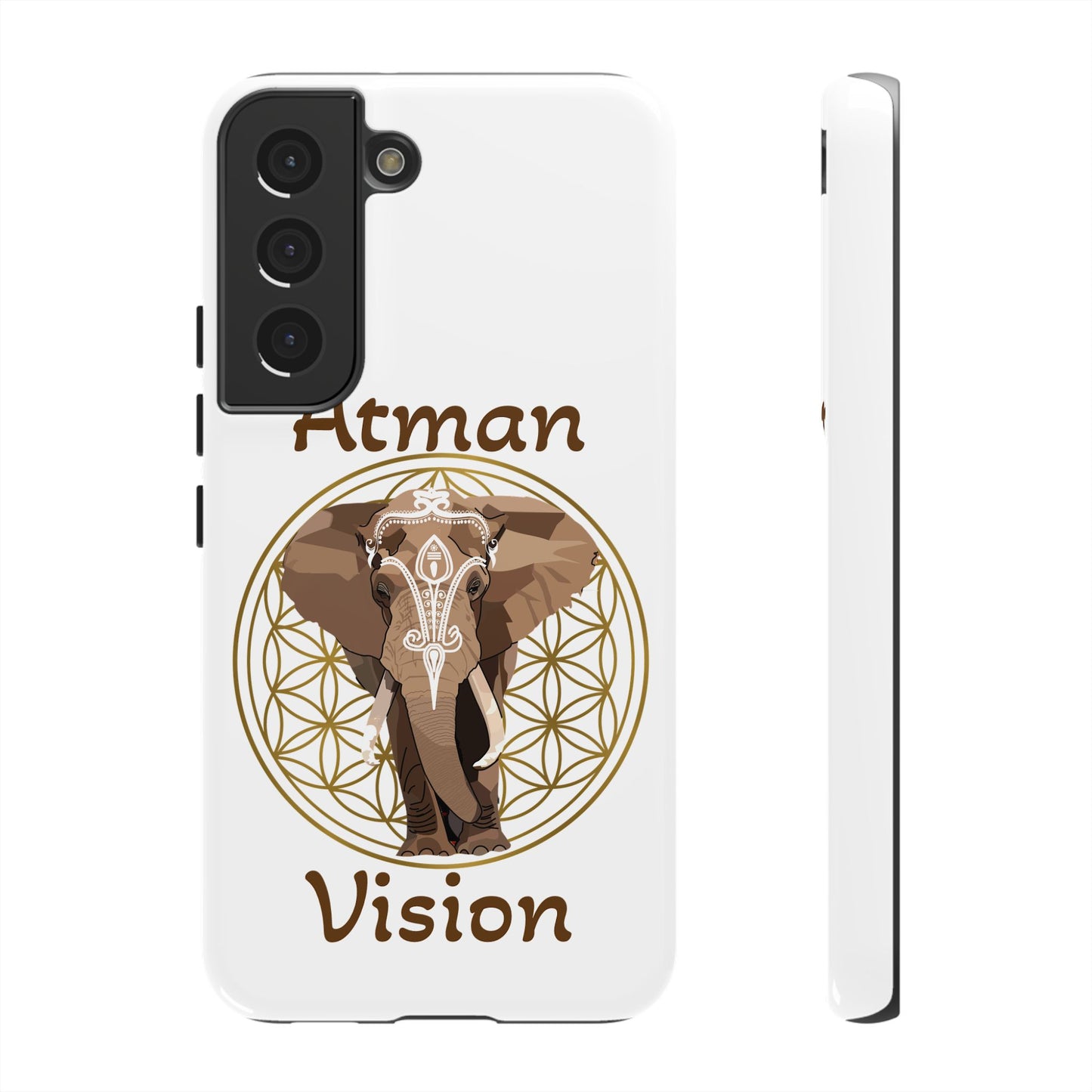 Atman Vision Elephant Flower of Life Tough Cases