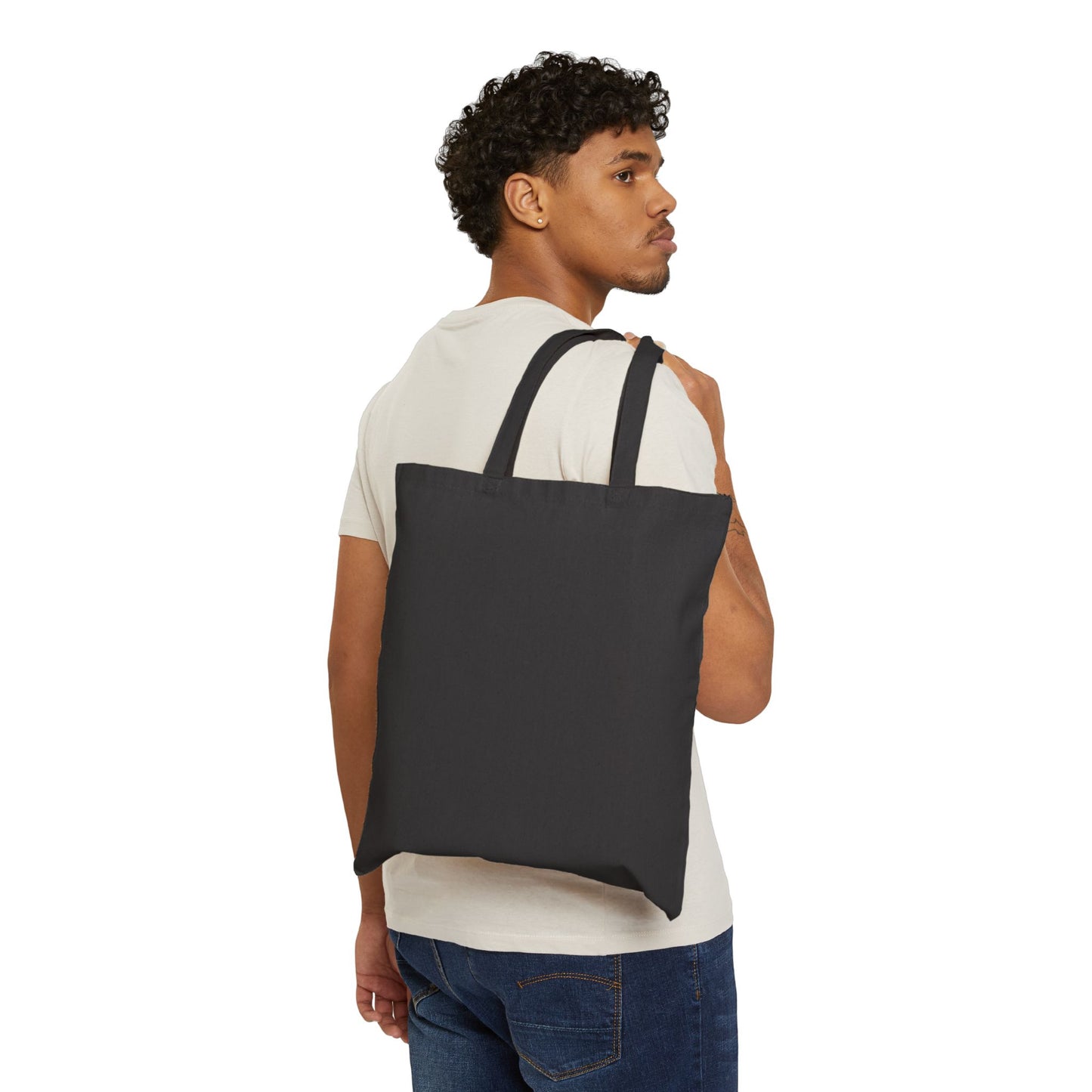 Atman Vision hands sprouted Cotton Canvas Tote Bag