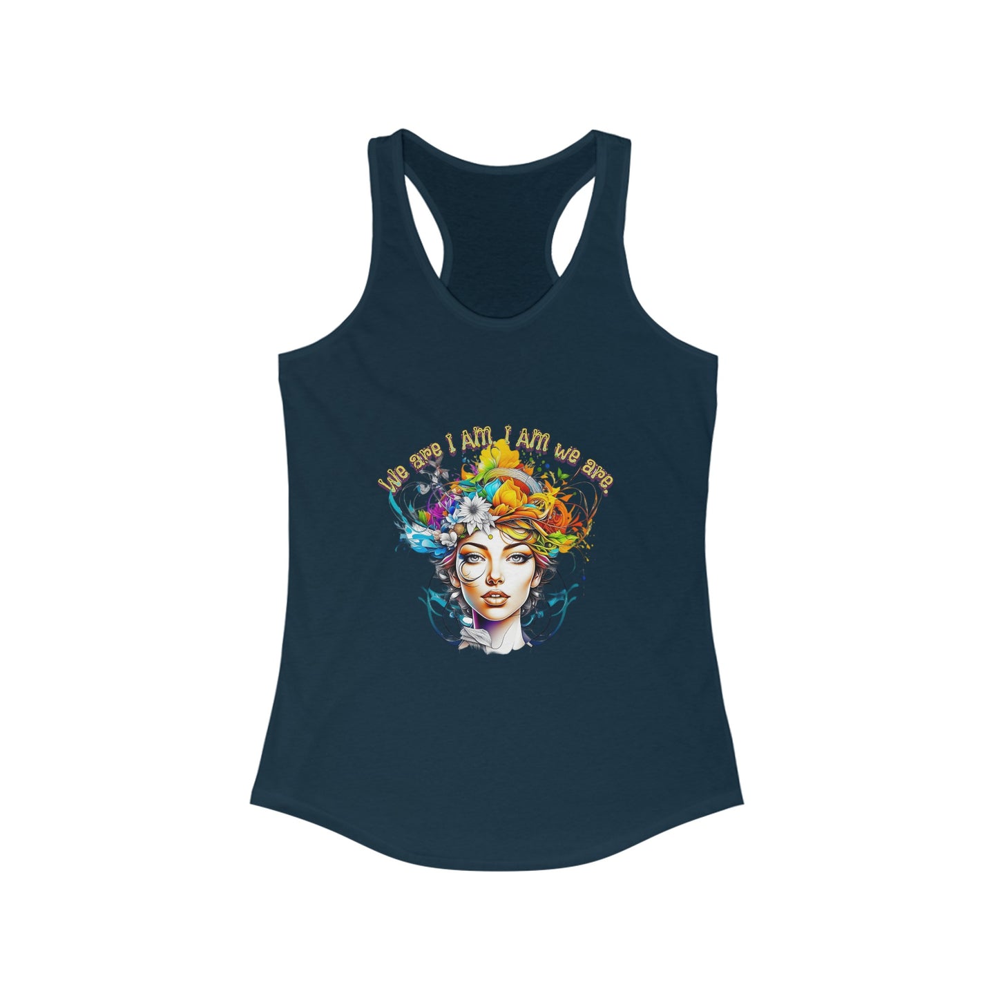 We are I AM - Women's Ideal Racerback Tank