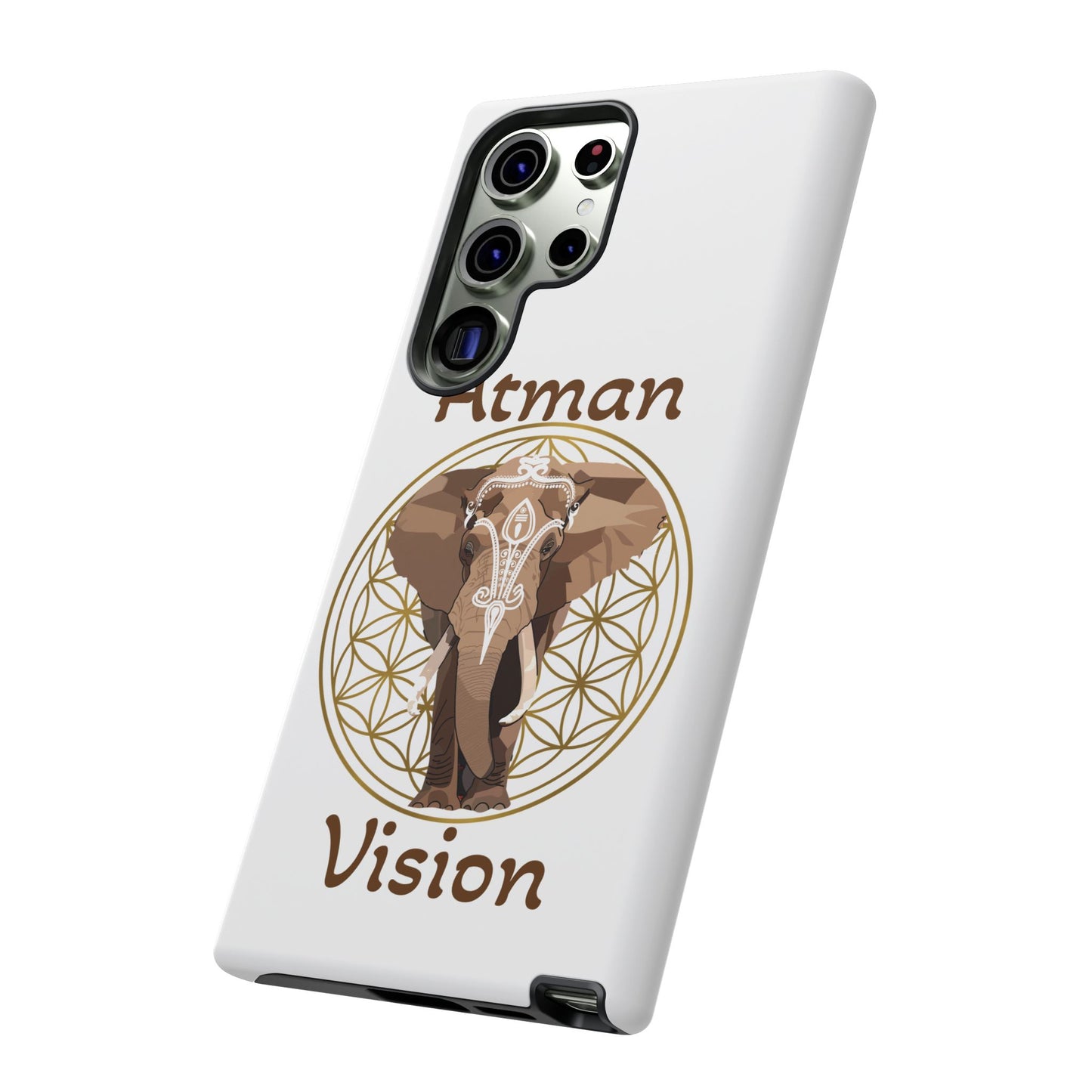 Atman Vision Elephant Flower of Life Tough Cases