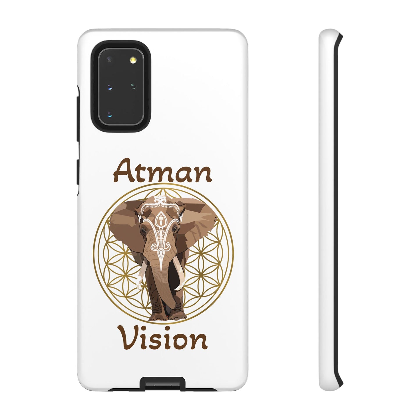 Atman Vision Elephant Flower of Life Tough Cases