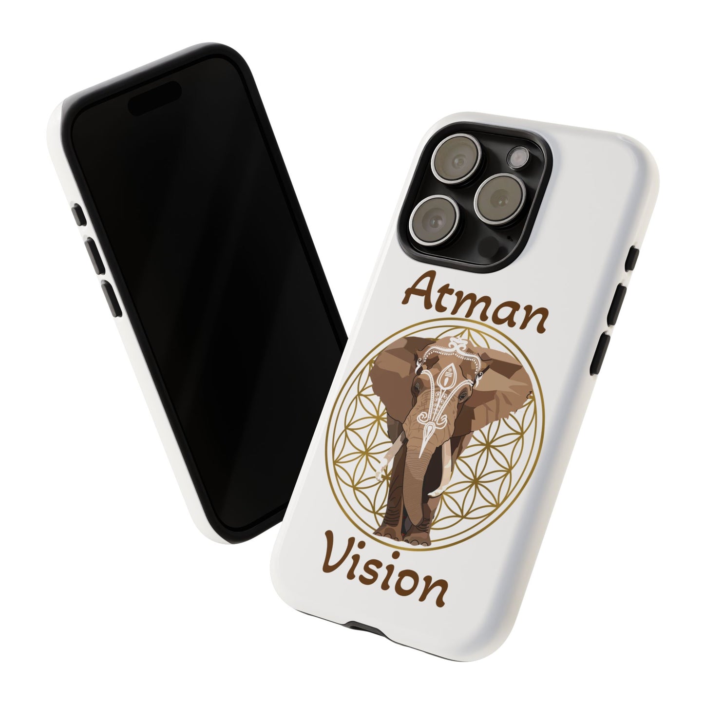 Atman Vision Elephant Flower of Life Tough Cases